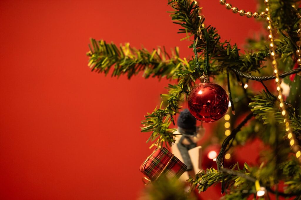 FX市場の流動性が低下するクリスマスイブのイメージ。